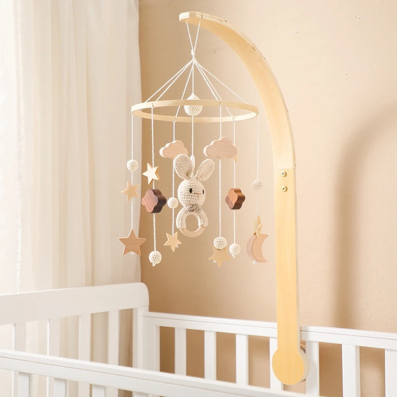 Baby Wooden Bed Bell