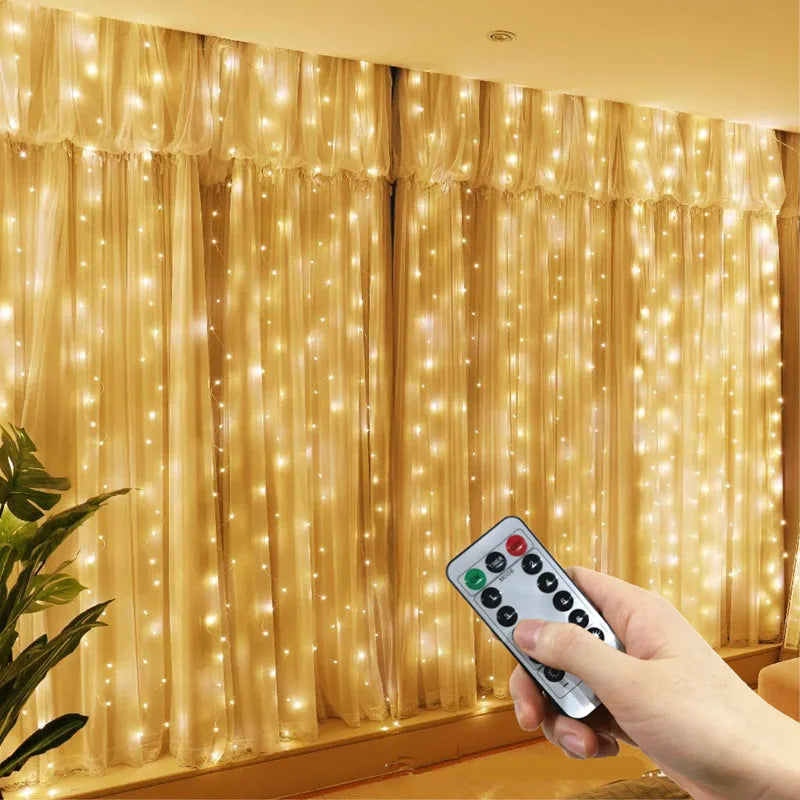 6M/3M USB LED Curtains Festoon Led Light