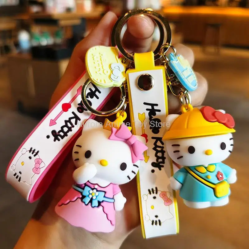 Anime Kawaii Sanrio Hello Kitty Keychain