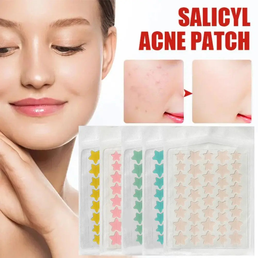 35/40Pcs Colorful Acne Patches Cute Star Heart Shaped