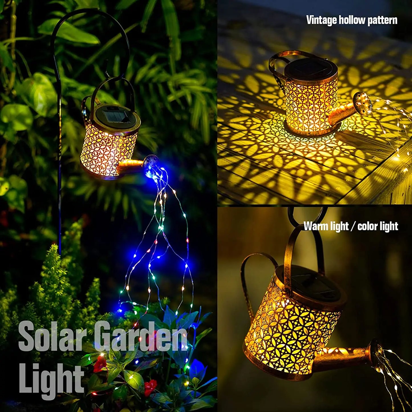 Amazing Solar Watering Can with Cascading Light