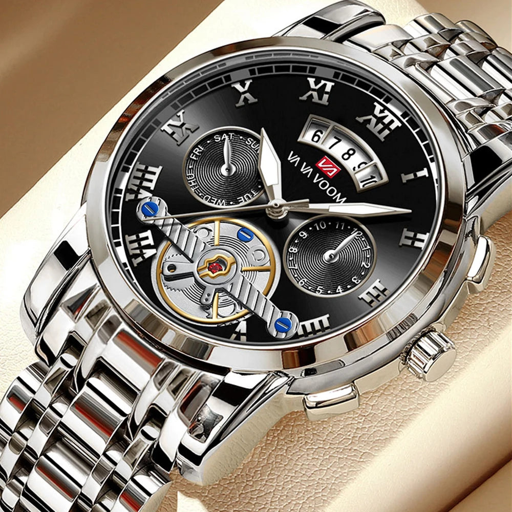 Mens Luxury Watch Stainless Steel