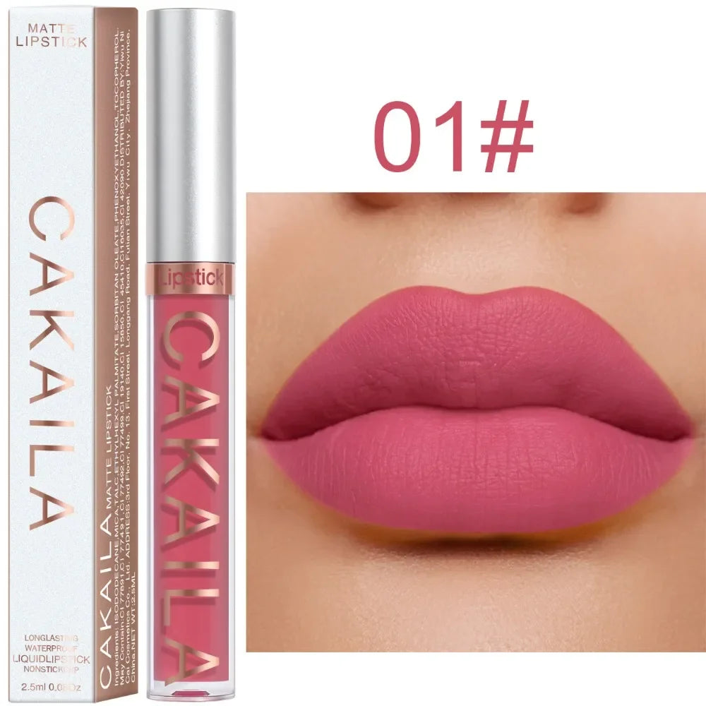 Waterproof Liquid Lipsticks Lip Makeup Matte Velvet