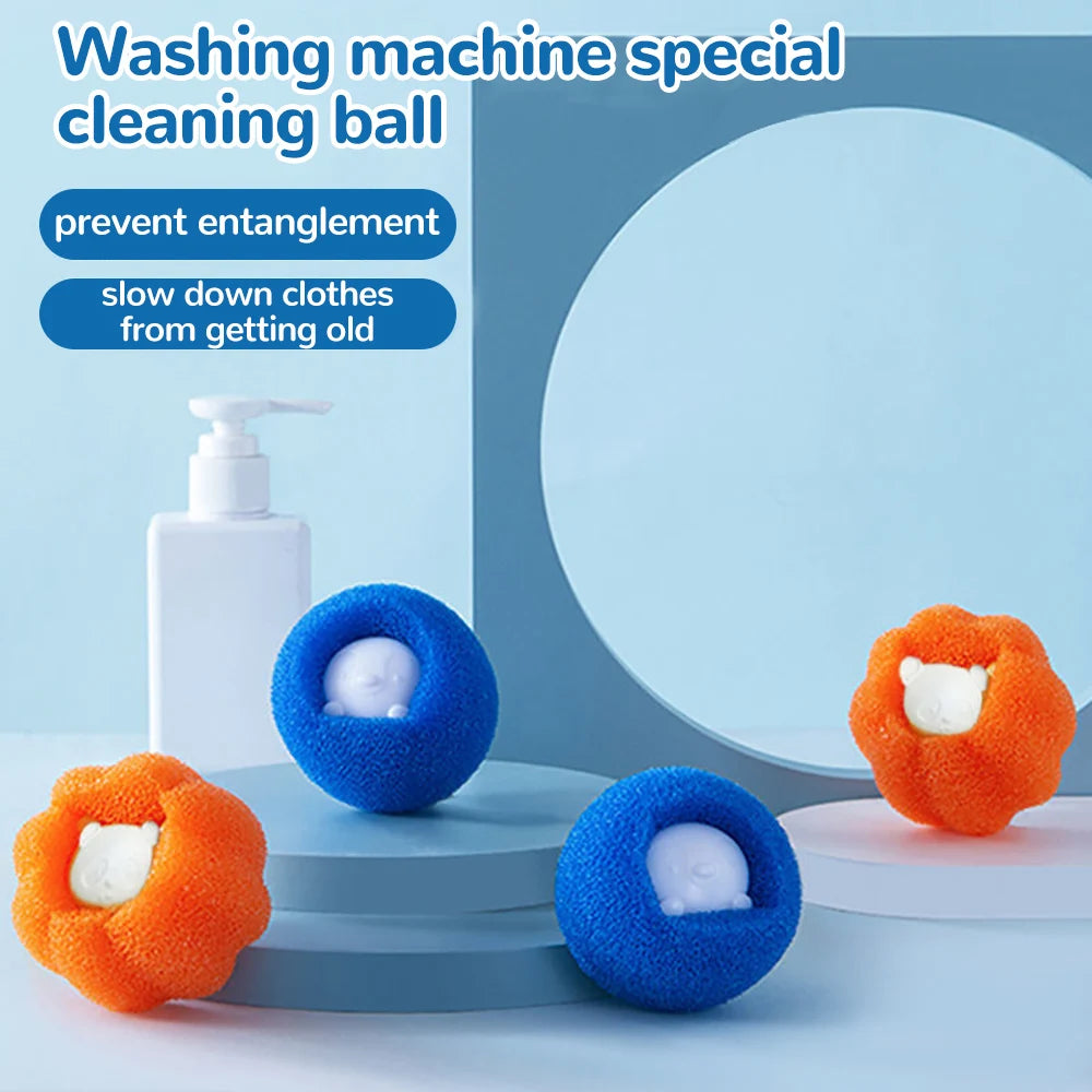 1/5/10PCS Laundry Ball Kit Reusable Washing Machine Hair Remover