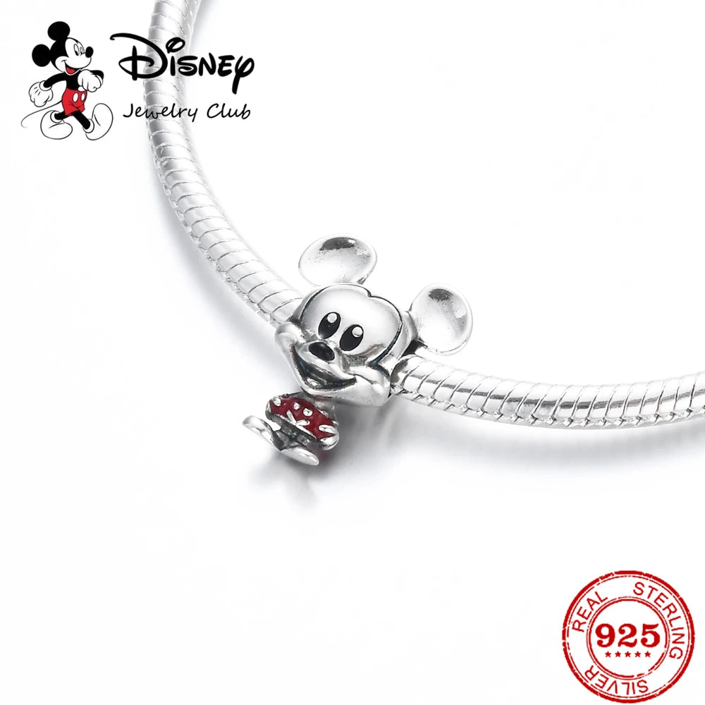 Sterling Silver Mickey Minnie Vinnie Charm