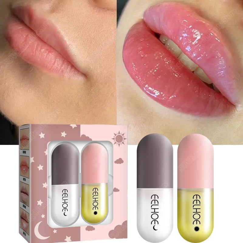 Lip Plump Serum Increase Lips Elasticity Instant Volumizing Essential Oil Reduce Fine Lines