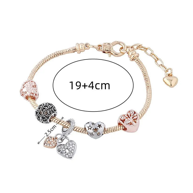 Heart Shaped Tree Of Life Bracelet