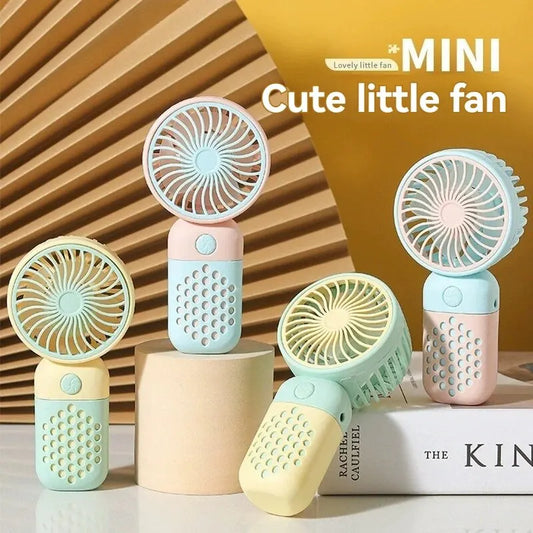 Cute Handheld Charging Fan