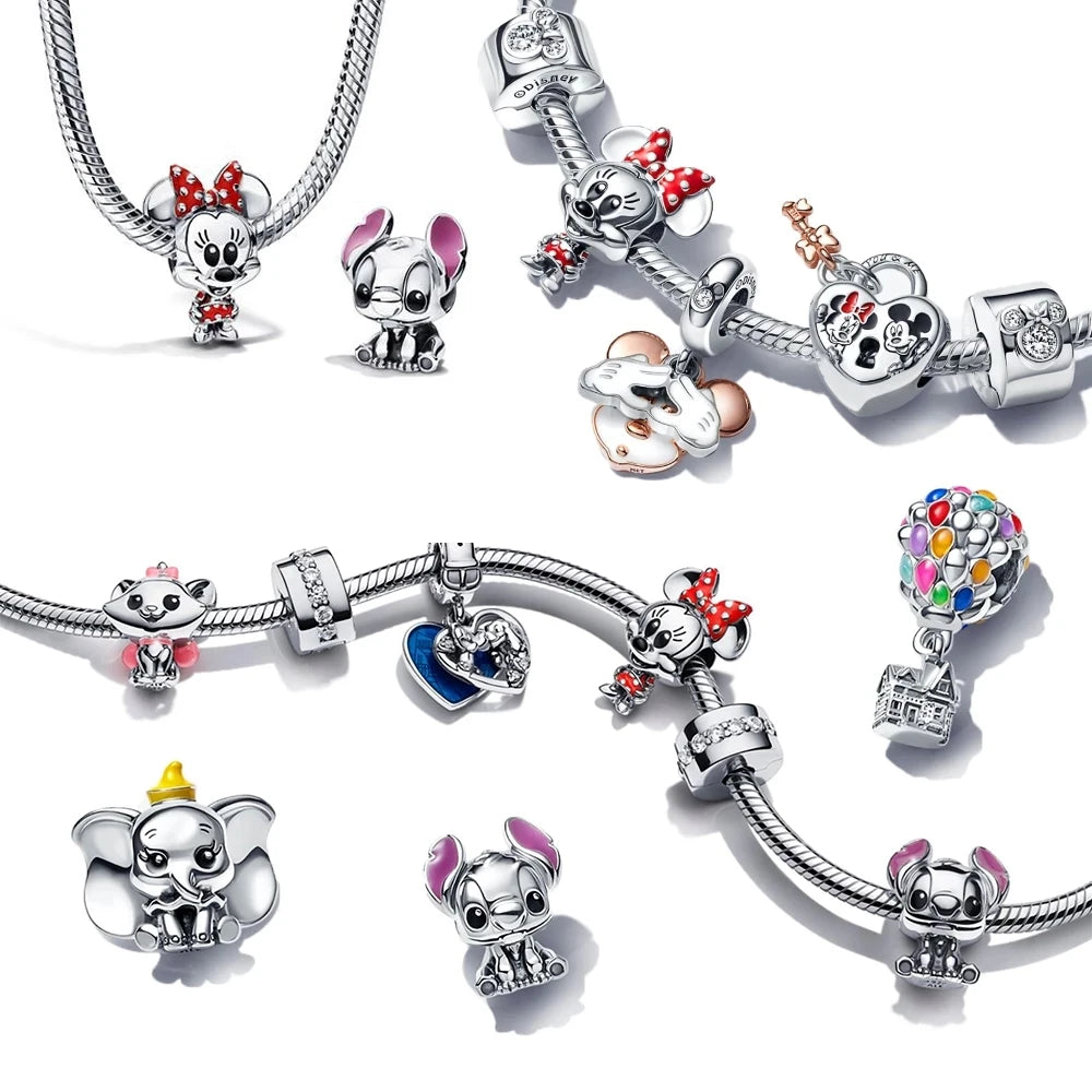 Disney Stitch Minnie Mouse Winnie Charms