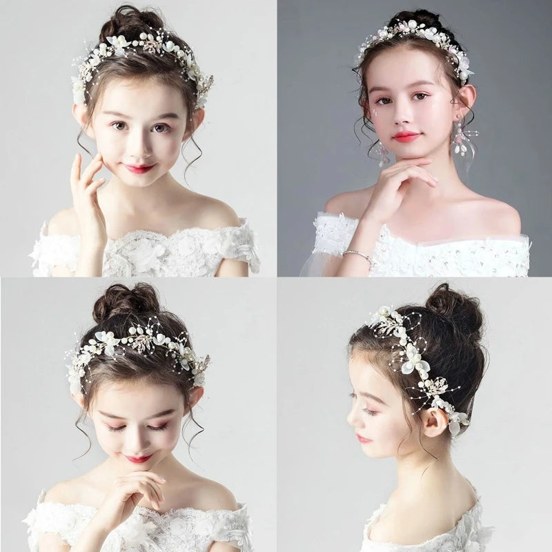 Elegant Children Pearl Headbands