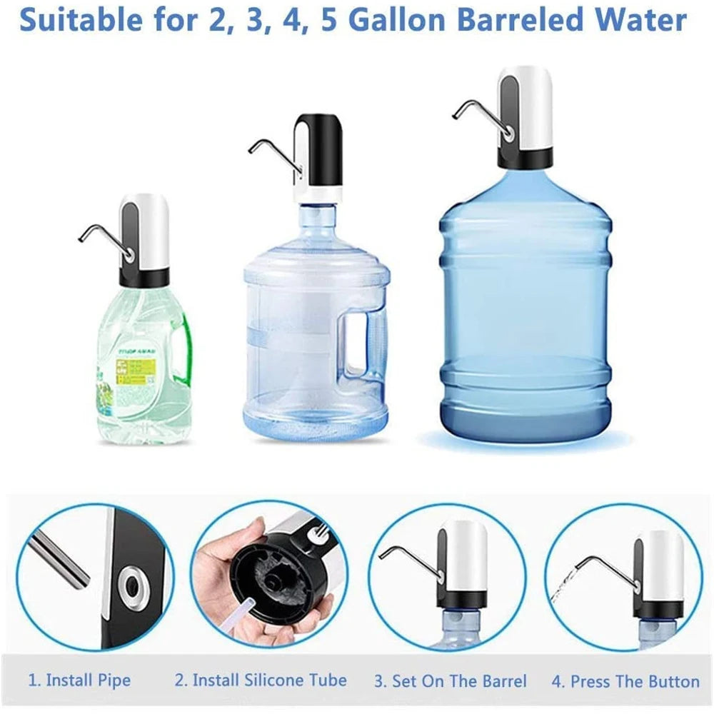 easy Electric Portable Water Dispenser Pump