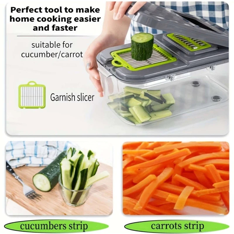 Amazing Set Of 22-Piece Vegetable Cutter,