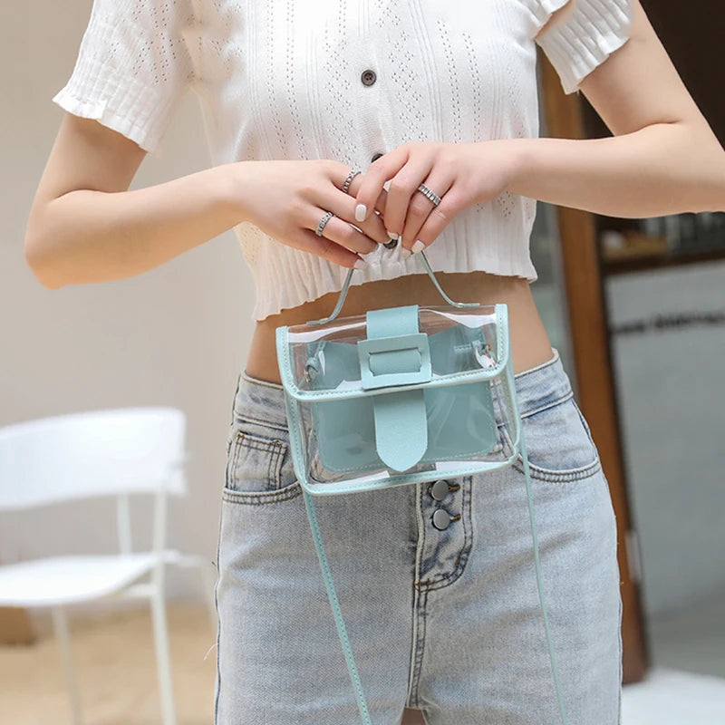 Lady's Transparent Jelly Bag