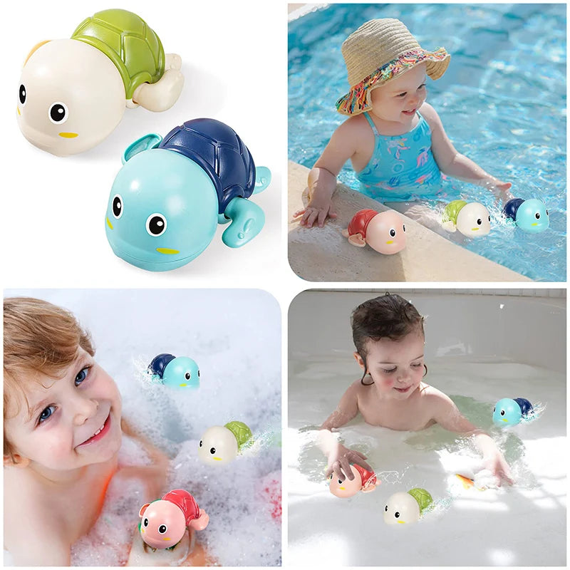 Cute Swimming Turtle Baby Bath Toys