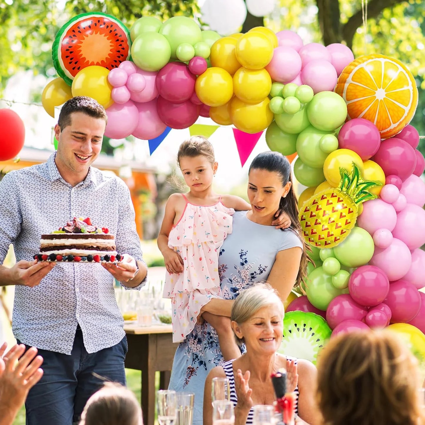 themed balloon wreath set,