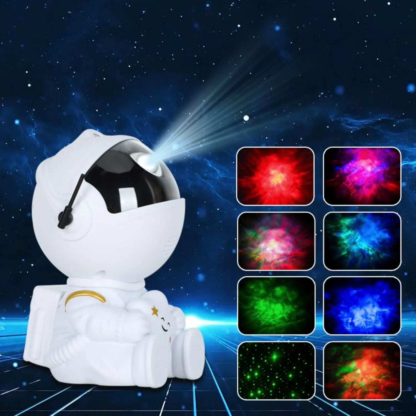 Amazing galaxy Star Astronaut Projector LED Night Light