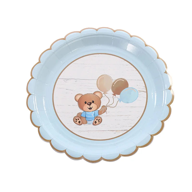 Cute Teddy Bear Tableware Sets