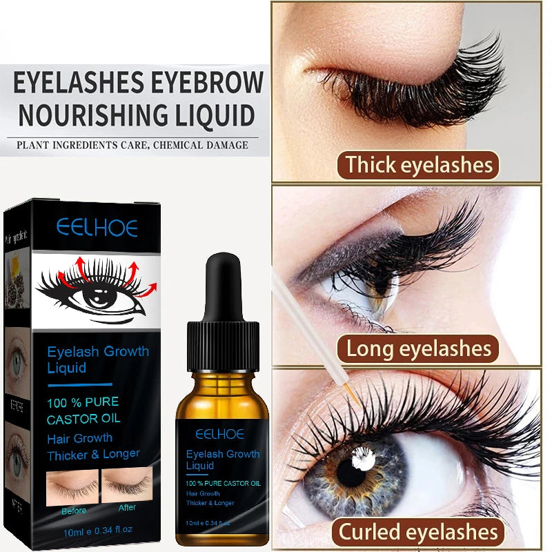 Seven Days Eyelash Fast Growth Solution Thicken Eyelashes