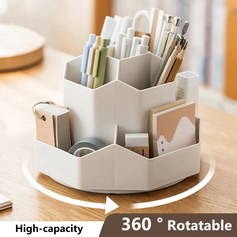 360°Rotatable Pen Holder Large Capacity