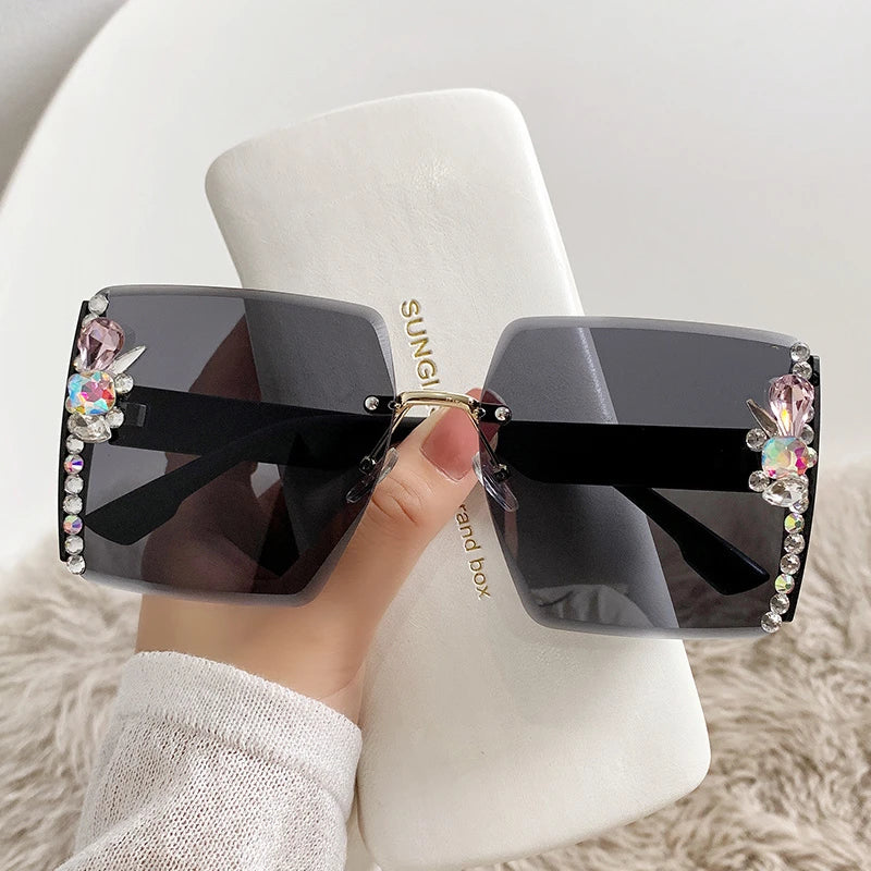 Luxury  Diamond Glasses