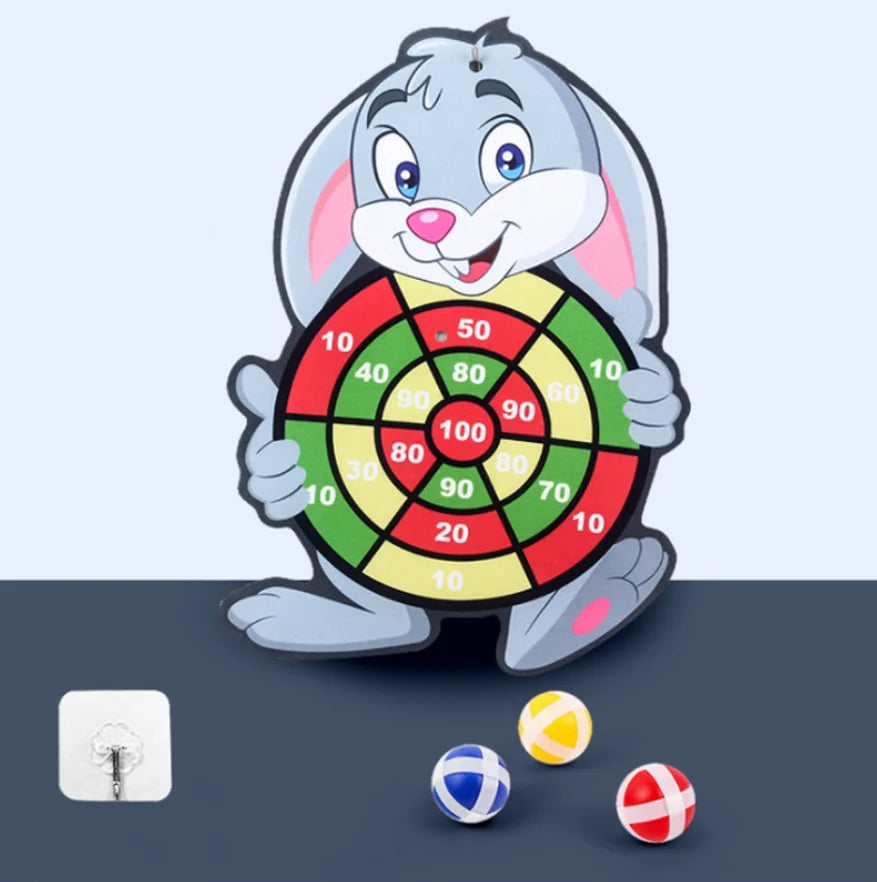 Animal Dart Board Sticky Ball happy time for Family