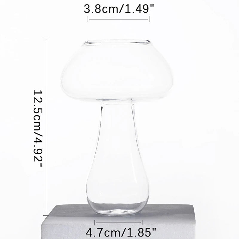 Cute Mushroom Cocktail Glass 260ml Cup For Drinks