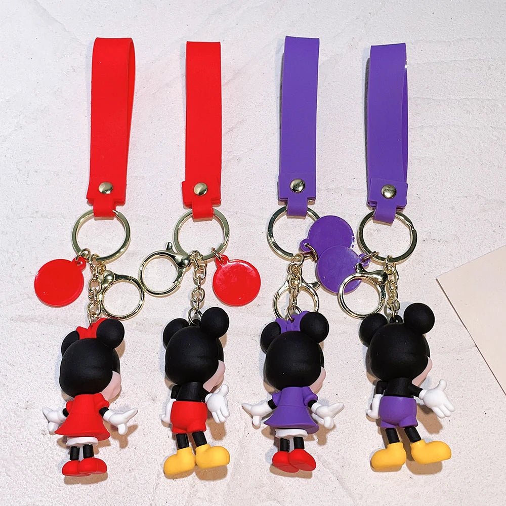 Cute Minnie Keyring Student Bag Hanging