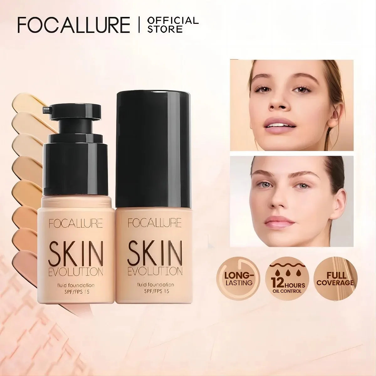 Waterproof Matte Face Liquid Foundation