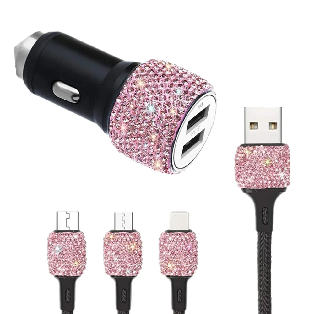 Bling USB Car Charger