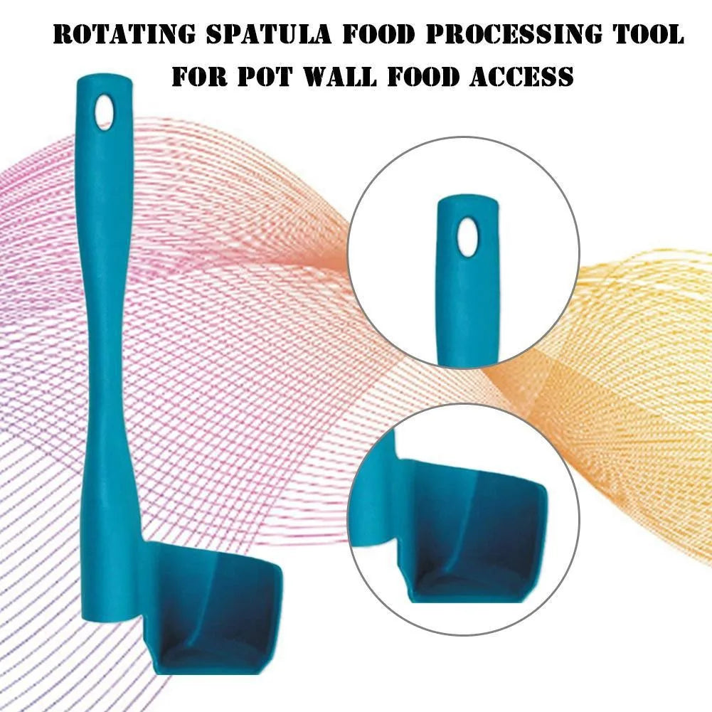 1/2/4pc Rotating Spatula for Kitchen Thermomix