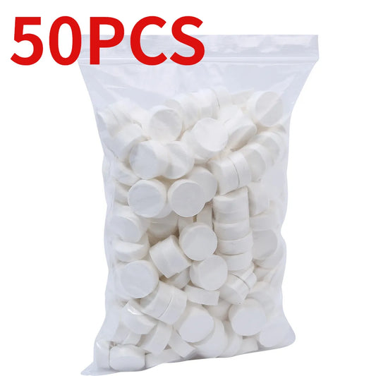 50PCS Compressed Towel Disposable Coin Tissue