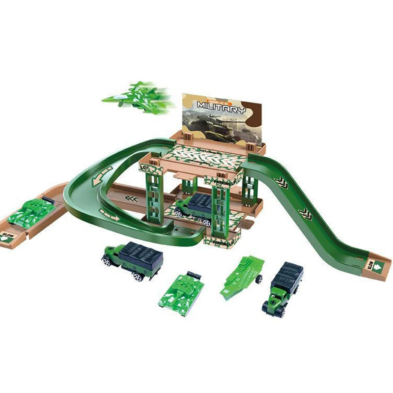 fun Children's track parking  toys