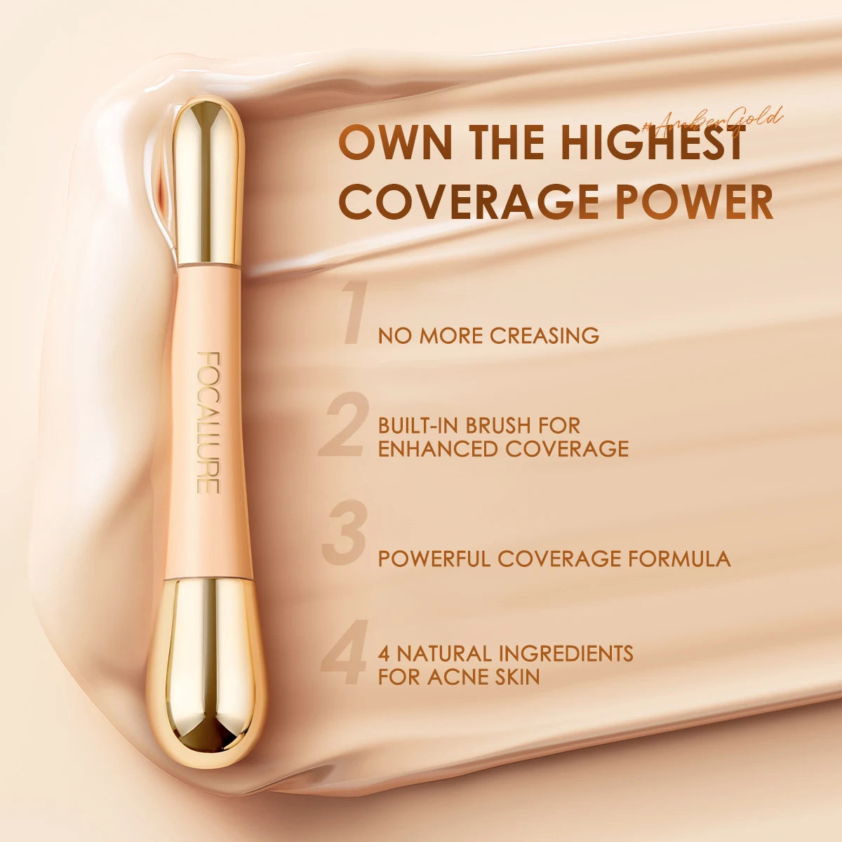 Matte Flawless Face Concealer Long-lasting