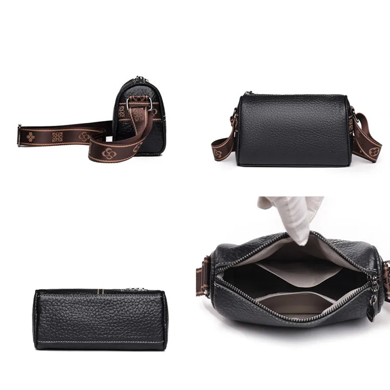 Luxury Brand Genuine Leather Shoulder Bag