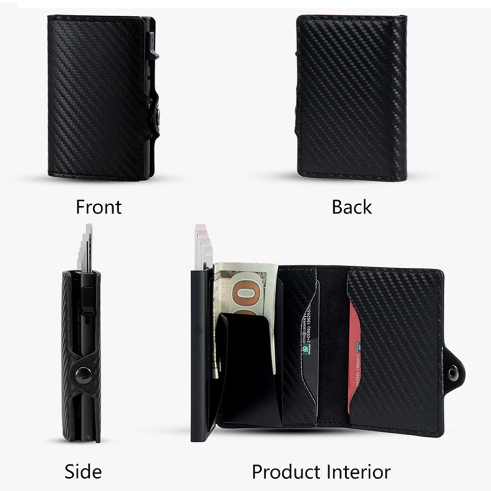 Carbon Fiber Protector Credit Card Holder