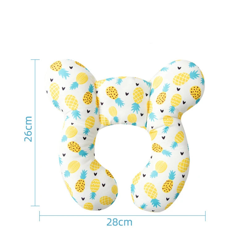 New cartoon children's U-shaped pillow,