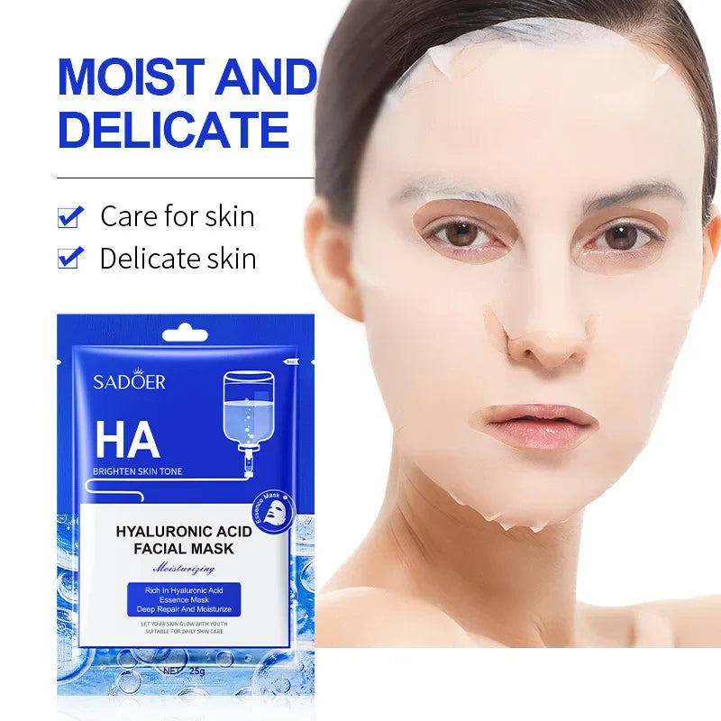 10/20 tablets Vitamin E Hyaluronic Acid Oligopeptide Mask Beauty Moisturizing Oil Control Mask Care