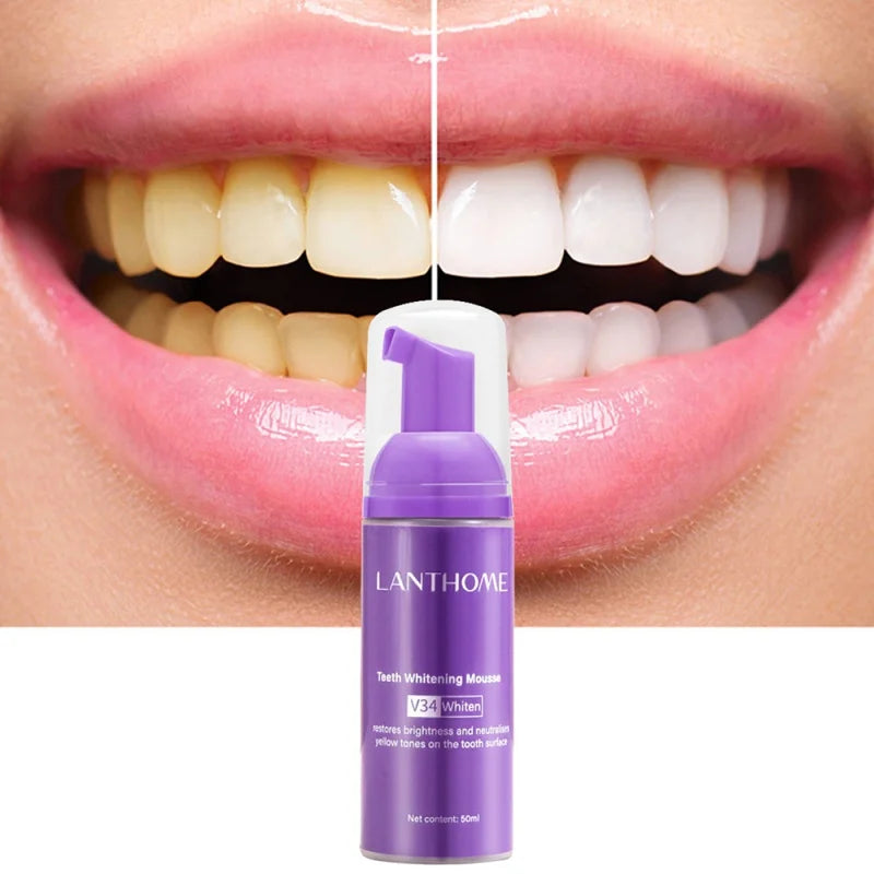 50ml Mousse V34 Toothpaste Teeth Cleaning Corrector Teeth