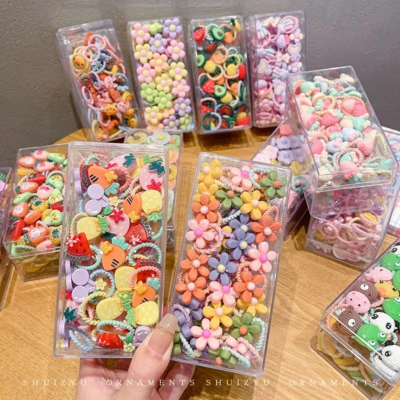 30pcs Children's Thumb Hair Rings