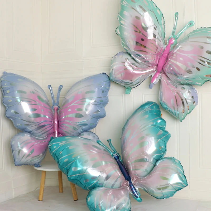 Newest Butterfly Birthday Balloon Set