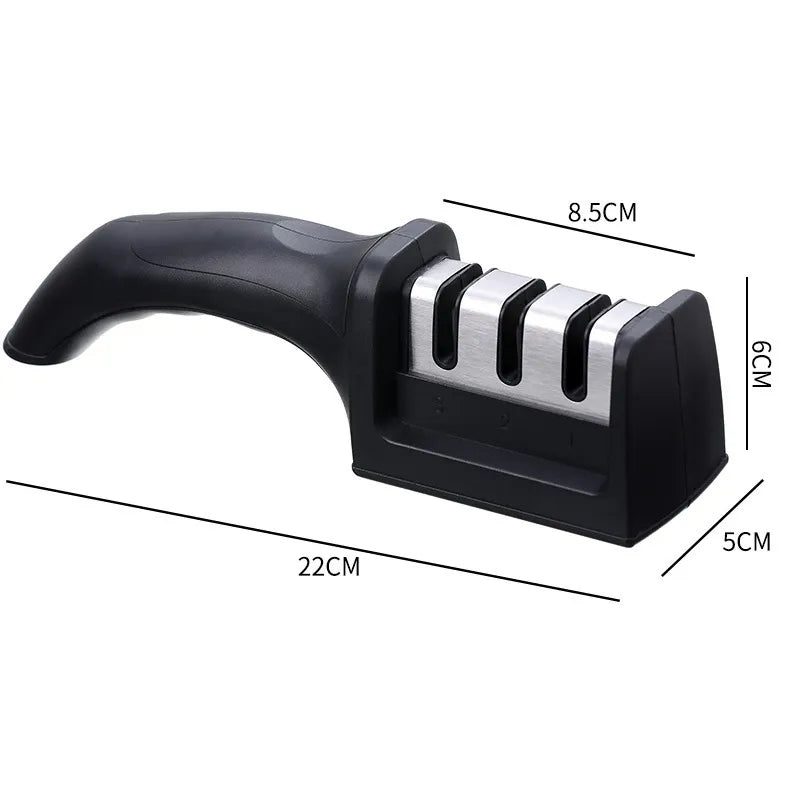 Knife Sharpener Handheld Multi-function 3 Stages