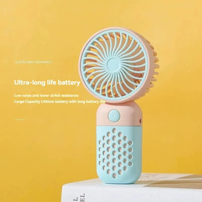 Cute Handheld Charging Fan