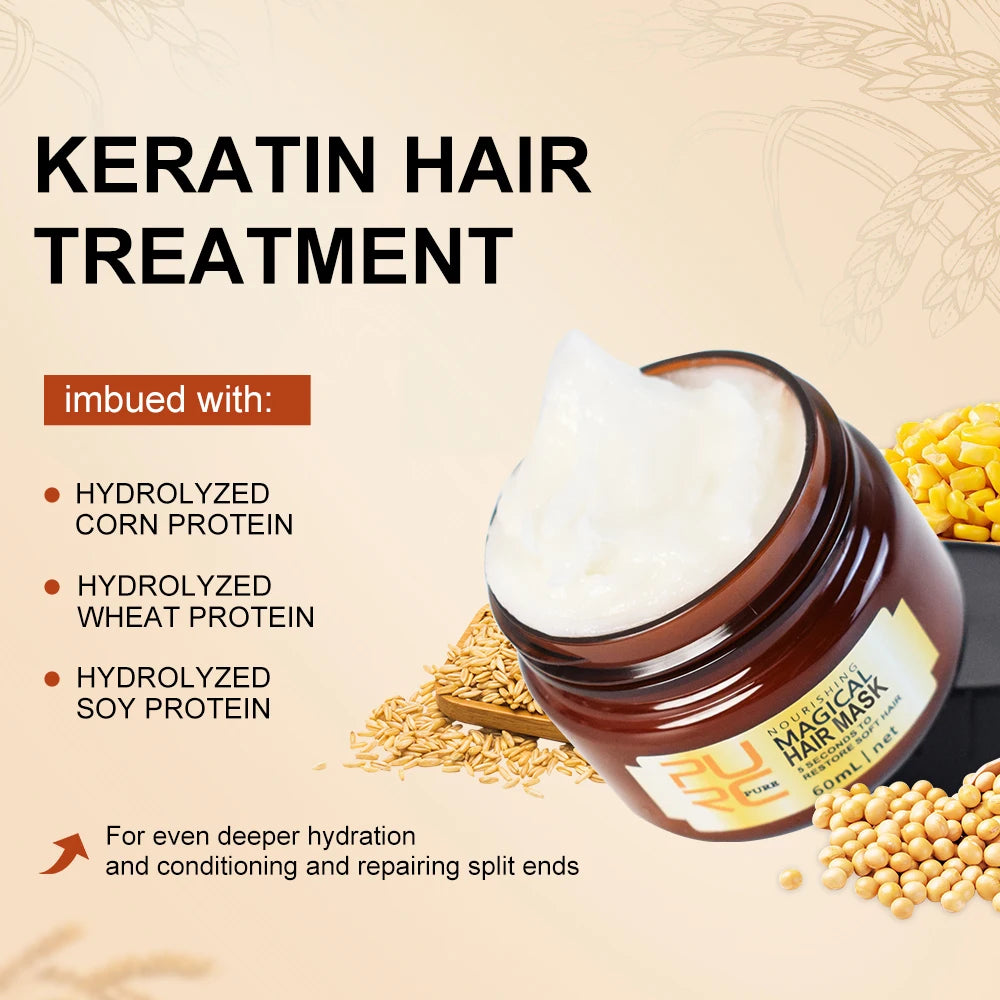 Professional Magical Hair Mask Keratin Treatment Repair Damage