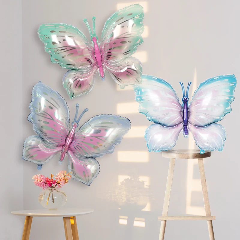 Newest Butterfly Birthday Balloon Set