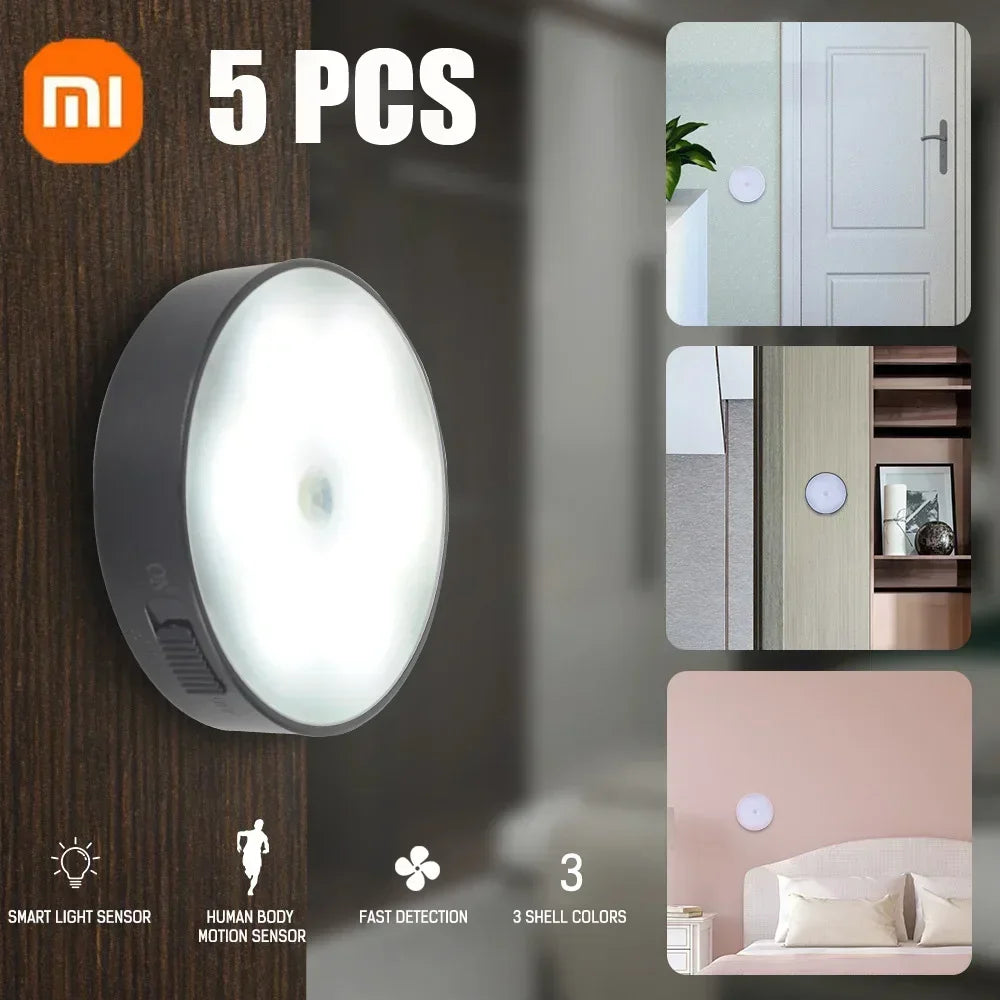 Night Light LED With PIR Motion Sensor Rechargeable USB