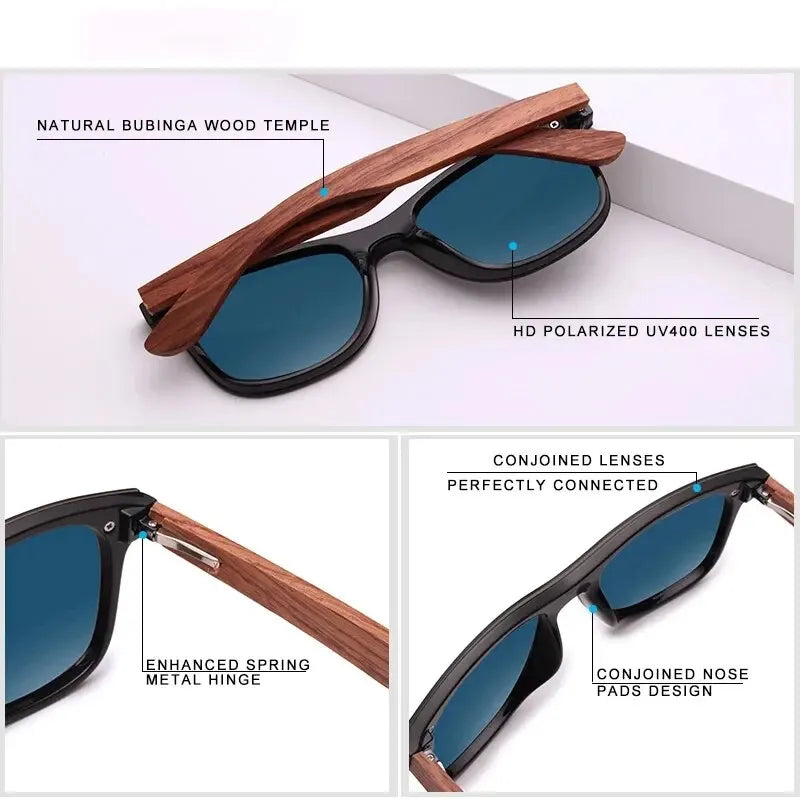 Natural Wooden Sunglasses