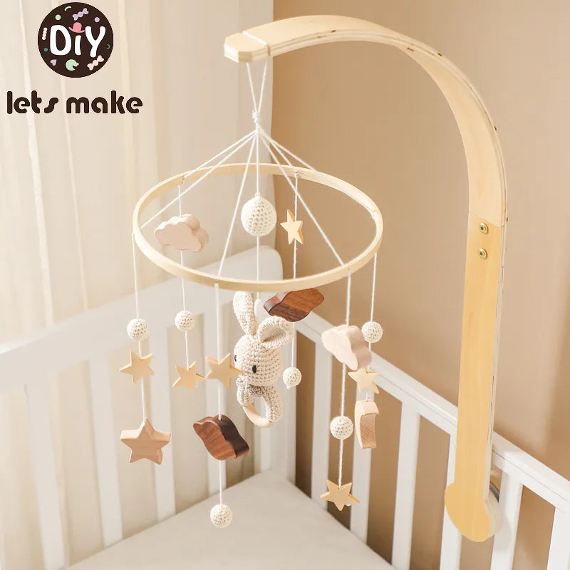 Baby Wooden Bed Bell