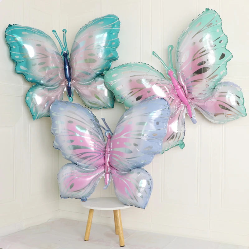 Newest Butterfly Birthday Balloon Set