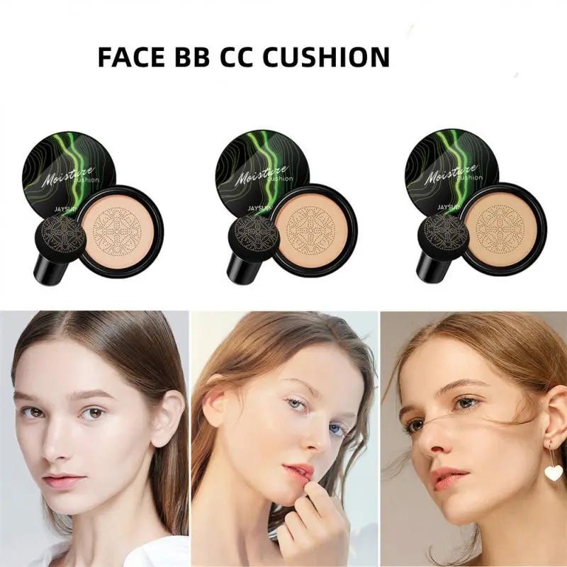 Mushroom Head Air Cushion CC Cream Natural Moisturizing Foundation Concealer