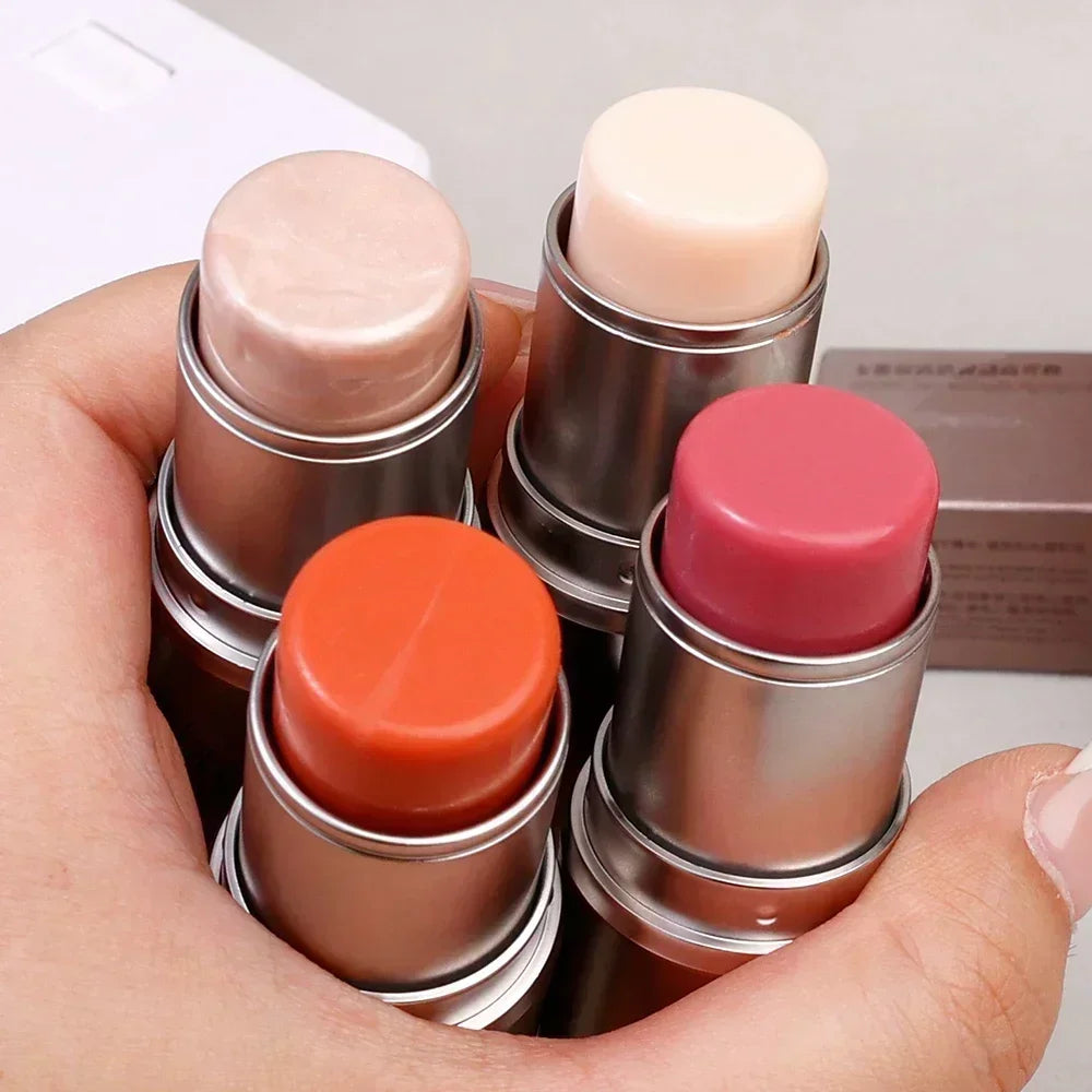 4 Colors Shimmer Water Light Highlighter Stick Blush Stick Make Up